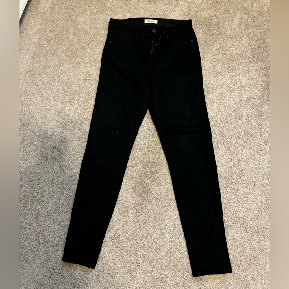 Madewell 10” high rise skinny jeans